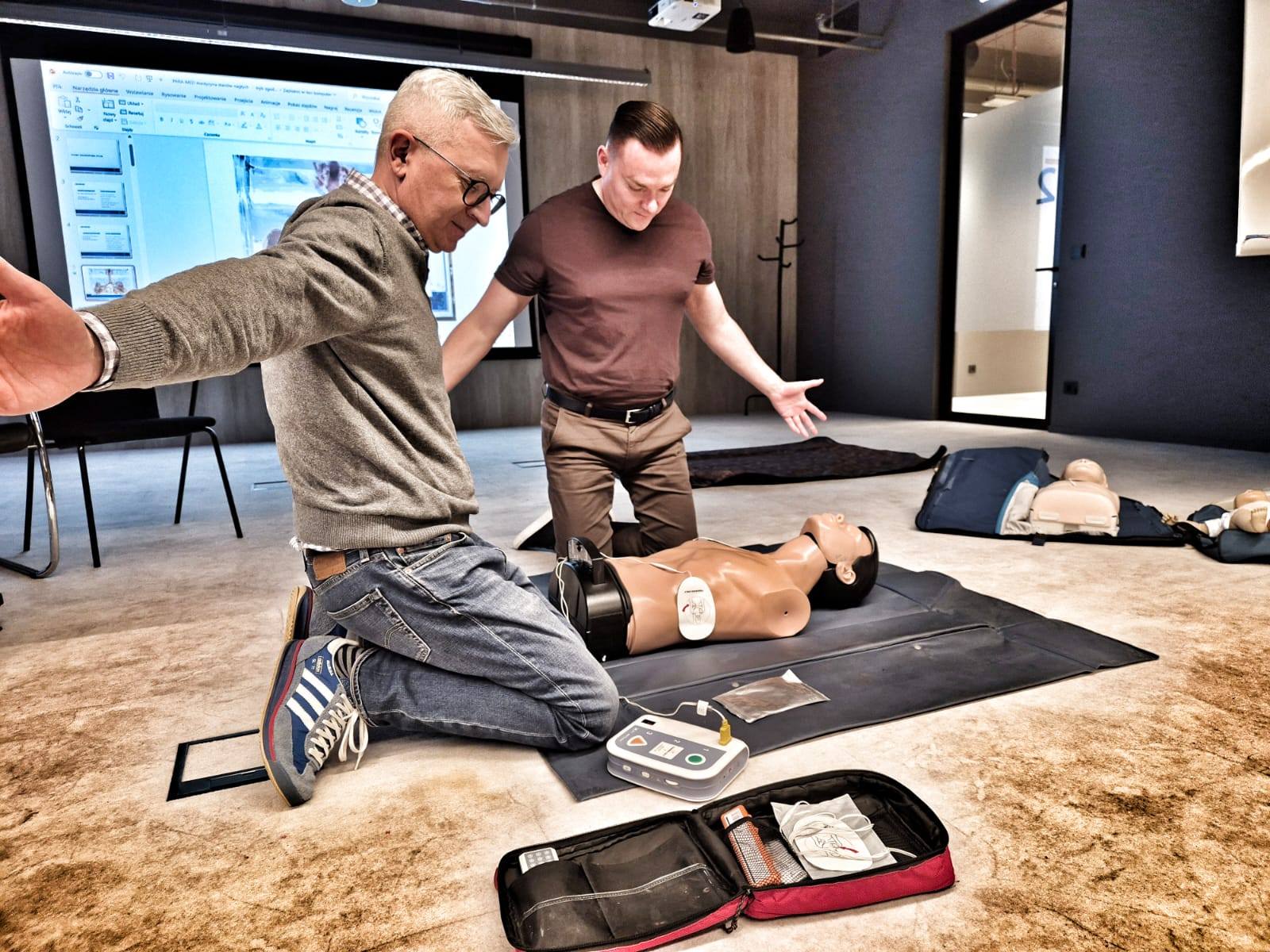 Szkolenie pierwszej pomocy BLS i AED