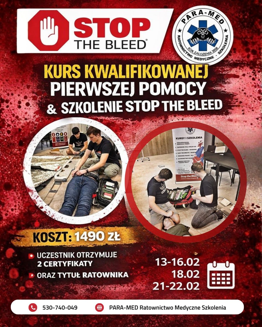 Kurs KPP, Stop the Bleed