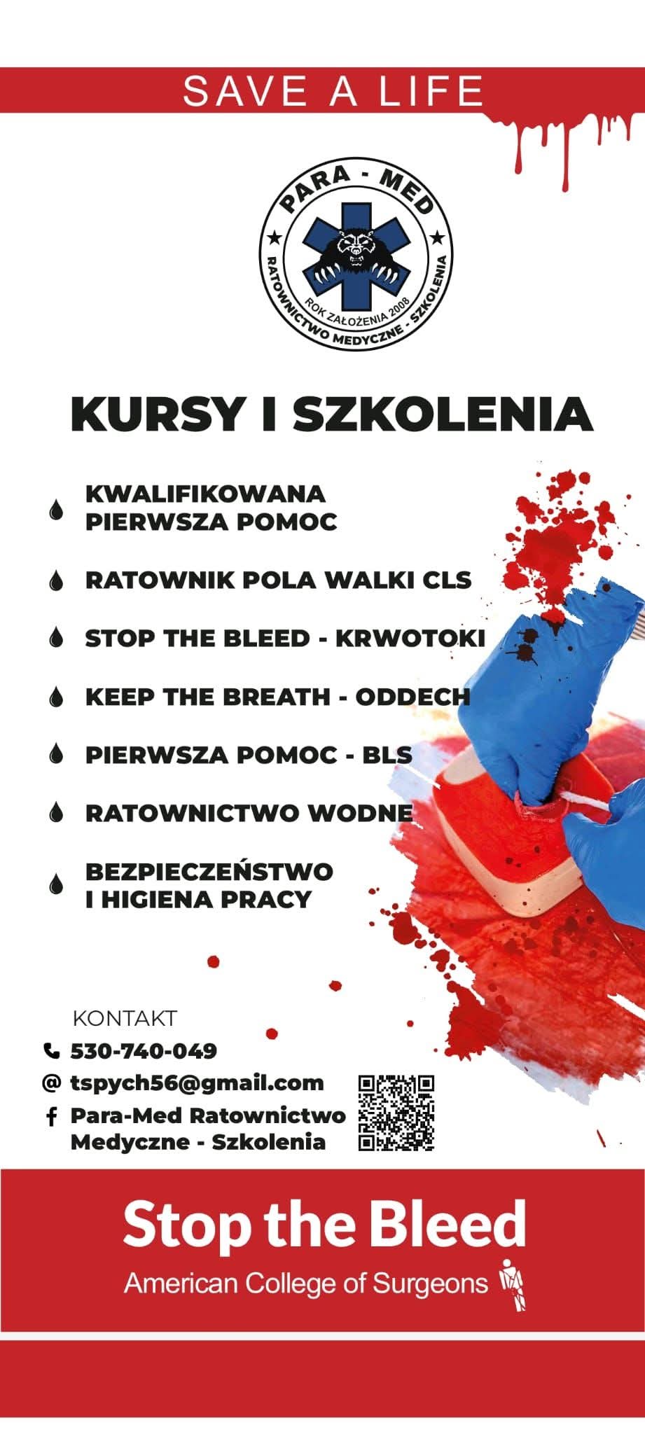 Kursy i szkolenia - KPP, Ratownik Pola Walki CLS